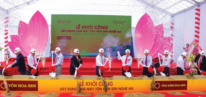 Hoa Sen Kl99ok phiên bản mới hơn 2.300 tỷ đồng xây nhà máy tại Nghệ An