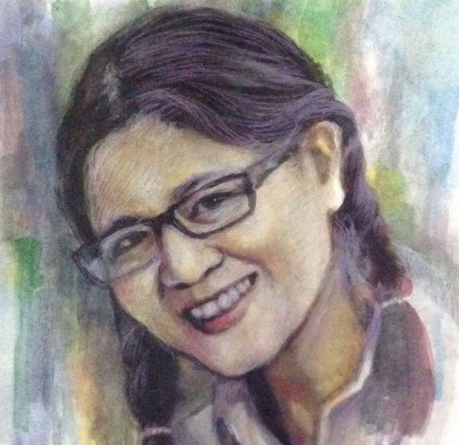 Nhà thơ Đinh Thu Hiền