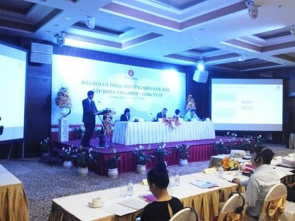 Đại hội đồng Trang Chủ KL99Com Số 1 Link Đăng Ký KL999 thường niên năm 2015 của Kl994 game bài casino hấp dẫn Vingroup.
