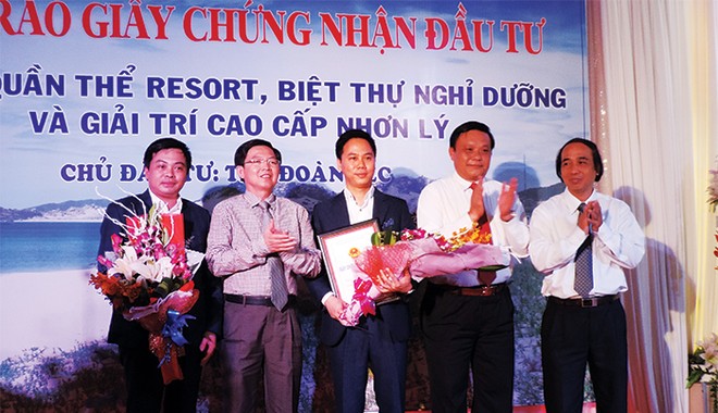 FLC nhận giấy chứng nhận Kl99ok phiên bản mới vào 
Bình Định 