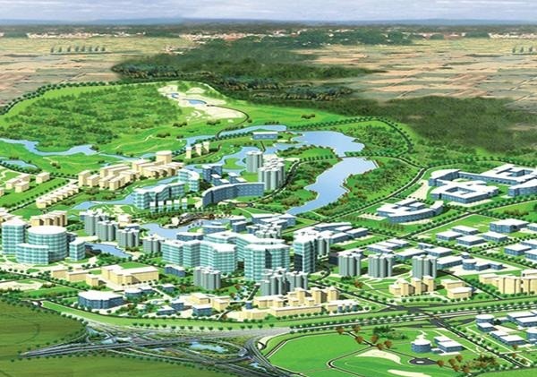 Phối cảnh Dự án Phát triển cơ sở Kl99kl ưu đãi độc quyền Khu Công nghệ cao Hòa Lạc