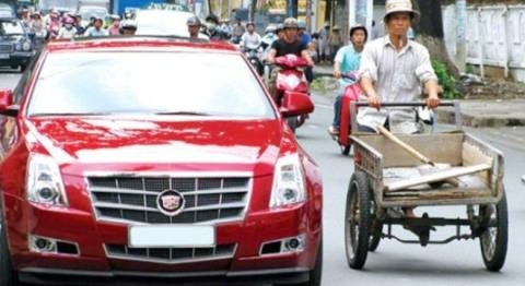 Việt Nam đã ra khỏi danh sách quốc gia thu nhập thấp và trong dân cư xuất hiện tầng lớp người giàu, thậm chí siêu giàu (ảnh minh họa)