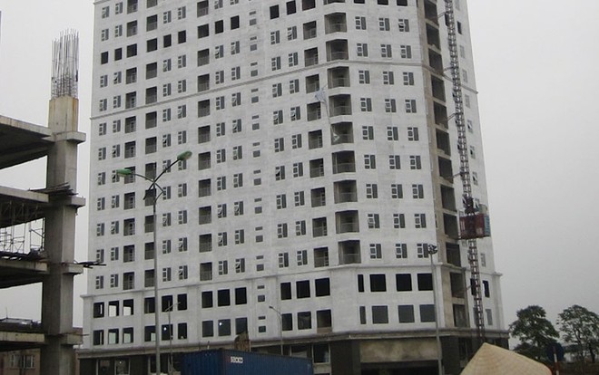 Tại Dự án CT12 Văn phú, chủ Kl99ok phiên bản mới đang dính nghi án “chẻ” hợp đồng để khách hàng vay vốn 30.000 tỷ đồng - Ảnh: Nguyễn Minh