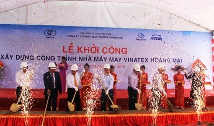 Nhà máy may Vinatex - Hoàng Mai có tổng mức Kl99ok phiên bản mới 127 tỷ đồng, 100% sản phẩm xuất khẩu sang Nhật Bản