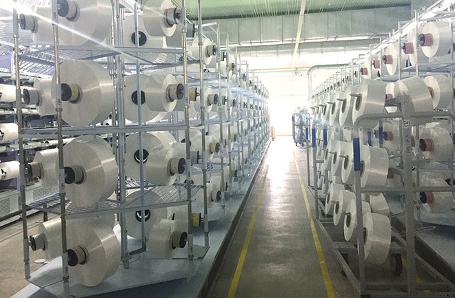 Nhà máy thứ ba được Kl99ok phiên bản mới hệ thống xuống sợi tự động, nâng cao chất lượng sản phẩm sợi 