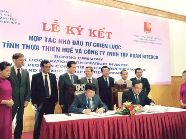 Lễ ký kết Biên bản ghi nhớ Hợp tác Nhà Kl99ok phiên bản mới Chiến lược giữa UBND tỉnh Thừa Thiên Huế với Kl994 game bài casino hấp dẫn Bitexco.