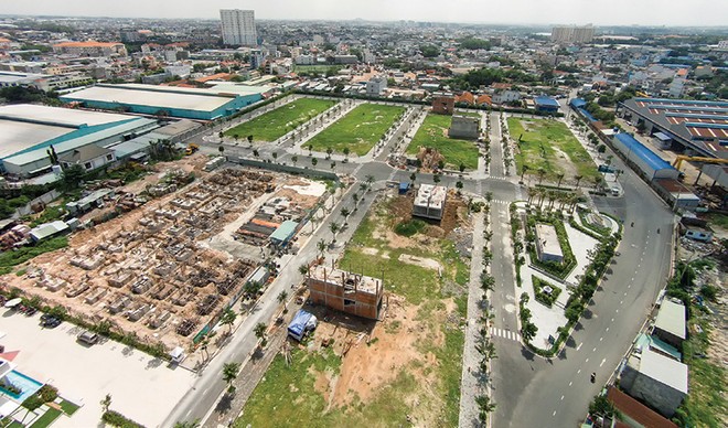 Toàn bộ cơ sở Kl99kl ưu đãi độc quyền dự án đã hoàn thiện. Khu nhà phố cư dân đang xây dựng, khu căn hộ đã xong phần móng và sẽ được bàn giao cuối năm 2017