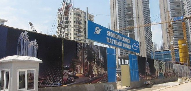 Rất khó để tìm kiếm thông tin chính thức về chủ Kl99ok phiên bản mới mới của Dự án Sunshine Center Mai Trang. Ảnh: Phương Anh