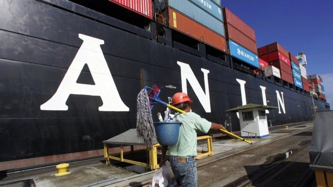 Nhiều container hàng hóa của các Kl991.com World Cup 2026 Chính Thức Việt đang bị “mắc kẹt” trên các con tàu của Hanjin Shipping 