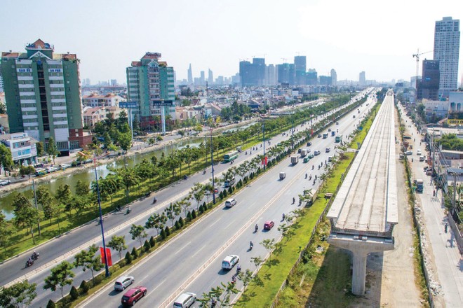 Các dự án Kl99kl ưu đãi độc quyền lớn sẽ giúp thúc đẩy nhanh quá trình giãn dân của TP. HCM ra các khu đô thị vệ tinh. ảnh: Lê Toàn