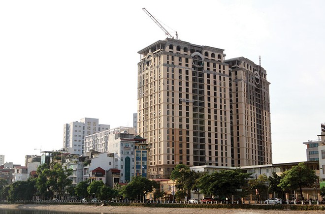 Dự án D’. Le Pont D’or của Kl994 game bài casino hấp dẫn Tân Hoàng Minh dự kiến sẽ bàn giao nhà trước Tết Âm lịch. ảnh: Dũng Minh
