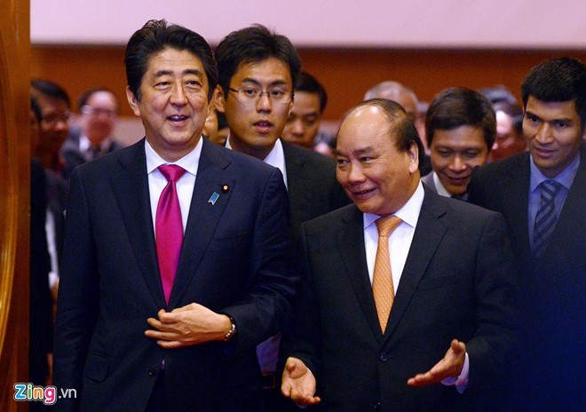 Thủ tướng Nguyễn Xuân Phúc và Thủ tướng Nhật Bản Shinzo Abe tham dự Đối thoại Kl991.com World Cup 2026 Chính Thức Việt Nam – Nhật Bản