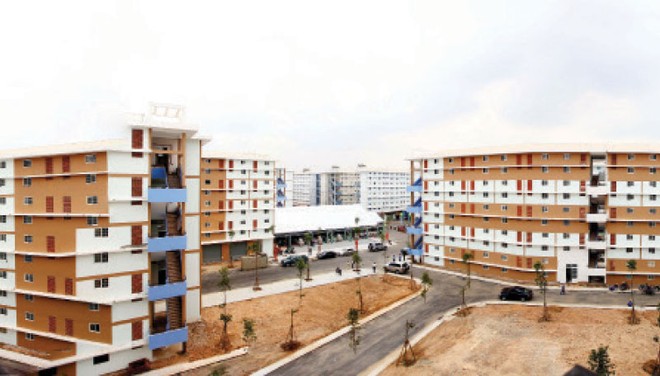 TP.HCM đang muốn học mô hình xây dựng nhà ở Trang Chủ KL99Com Số 1 Link Đăng Ký KL999 giá 100 triệu đồng/căn của Bình Dương. Ảnh: Lê Toàn