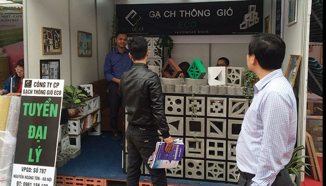 Vật liệu xây dựng không nung vẫn chưa nhận được nhiều sự quan tâm của người tiêu dùng