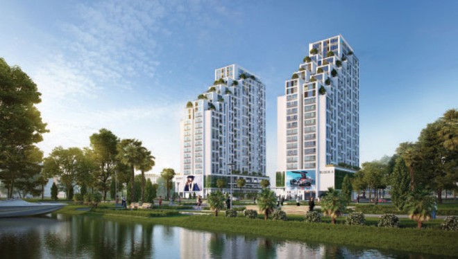 Khu căn hộ cao cấp LuxGarden, một trong những dự án đã tạo được sức hút tại khu Nam TP.HCM do Đất Xanh làm chủ Kl99ok phiên bản mới