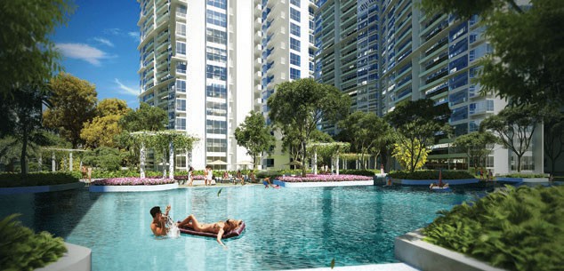 Kl99ok phiên bản mới show nhạc nước nghệ thuật tại Dự án Kenton Node Hotel Complex