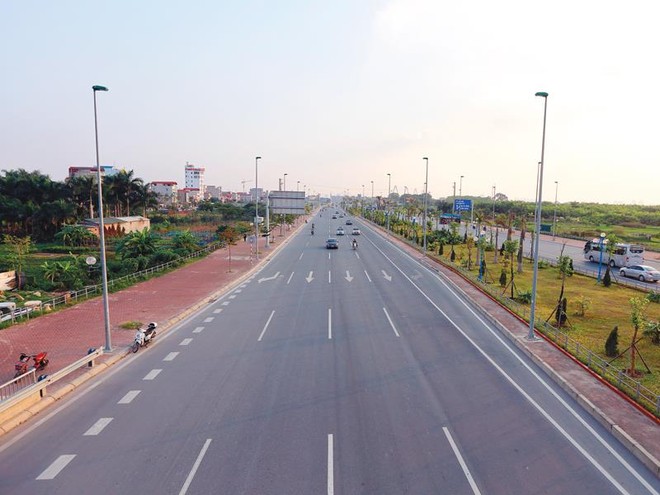 Đại lộ Võ Nguyên Giáp đã giảm nửa quãng đường ra Sân bay Nội Bài, giúp tăng sức thu hút Kl99ok phiên bản mới cho Hà Nội.