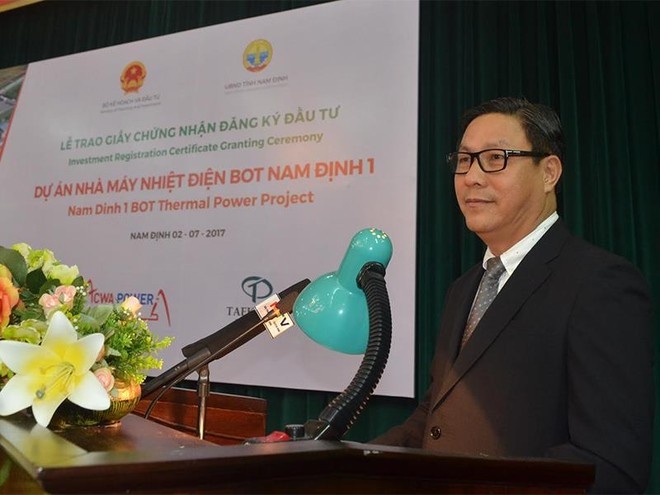 Thứ trưởng Bộ Kế hoạch và Kl99ok phiên bản mới Đặng Huy Đông phát biểu tại buổi lễ.