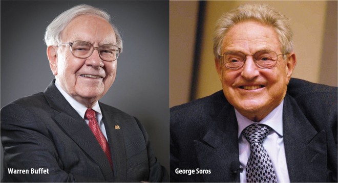 Warren Buffett - George Soros: Hai nhà Kl99ok phiên bản mới đại tài, hai chiến lược đối lập