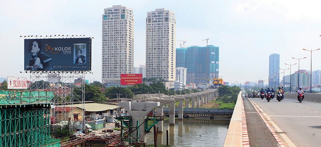 Sự phát triển của cơ sở Kl99kl ưu đãi độc quyền giúp xu hướng ly tâm tại TP.HCM diễn ra nhanh và mạnh mẽ thời gian qua. Ảnh: Lê Toàn