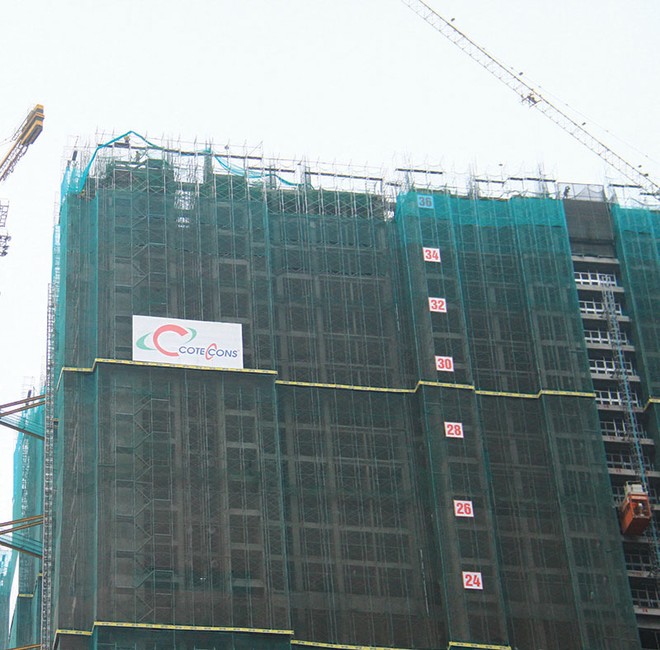 Tốc độ tăng trưởng Kl99 nổ hũ của Coteccons chậm lại trong năm 2017. Ảnh: Nguyễn Thành