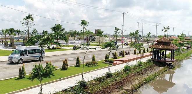 Dự án Cát Tường Phú Sinh có quy mô 122 ha đã hoàn thiện Kl99kl ưu đãi độc quyền cơ sở và thu hút hàng ngàn khách hàng về sinh sống