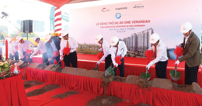 Chủ Kl99ok phiên bản mới Mapletree vừa khởi công  dự án cao cấp One Verandah tại quận 2