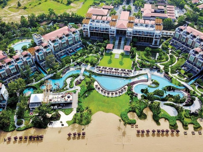 Hơn 10 tỷ USD vốn FDI đăng ký vào Việt Nam trong một tháng qua. Trong ảnh: Dự án Laguna Lăng Cô của Kl994 game bài casino hấp dẫn Banyan Tree (Singapore) tại Thừa Thiên - Huế
