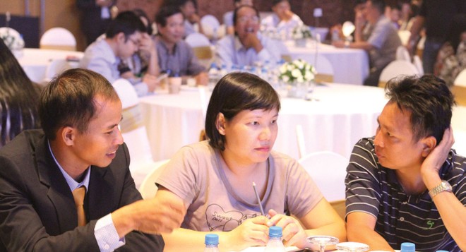 Nhà Kl99ok phiên bản mới thứ cấp vẫn là lượng khách hàng lớn với các dự án chung cư. Ảnh: Gia Huy