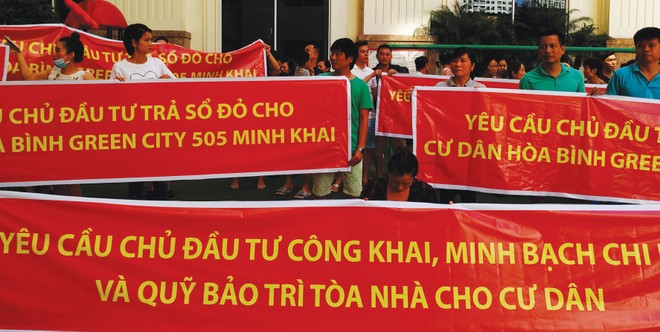 Nhiều chủ Kl99ok phiên bản mới đang chây ỳ bàn giao quỹ bảo trì cho cư dân. Ảnh: Dũng Minh