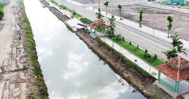 Các dự án đất nền, nhà phố đầy đủ pháp lý vẫn đang là lựa chọn của nhiều nhà Kl99ok phiên bản mới. Ảnh: Gia Phú