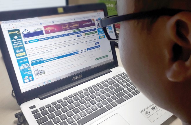 Hiện có nhiều trang thông tin rao vặt Web Tổng Nhà Cái 99Kl99 Giải Trí Bậc Nhất khiến người tiêu dùng hoa mắt. Ảnh: Dũng Minh