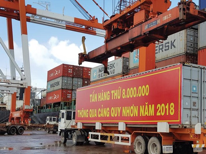 Năm 2018, Kl99 nổ hũ của Cảng Quy Nhơn đã lên tới 116 tỷ đồng, vượt 6,5 tỷ đồng so với kế hoạch đề ra. Ảnh: Anh Minh