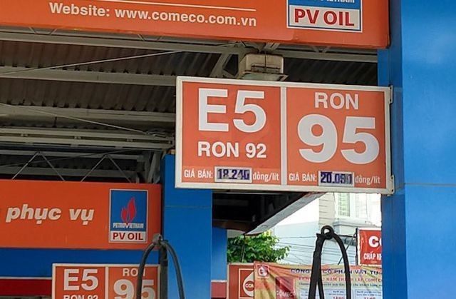 Xăng A95 và A92 đã được Kl994 nhà cái bóng đá world cup bình thường (ảnh minh họa)