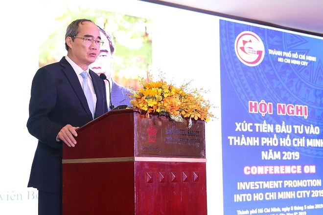 Bí thư Thành ủy TP.HCM Nguyễn Thiện Nhân chỉ ra nhiều lợi thế mà Kl991.com World Cup 2026 Chính Thức Kl99ok phiên bản mới vào TP.HCM có được. Ảnh: Lê Toàn