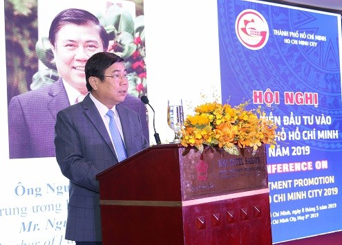 Chủ tịch UBND TP.HCM Nguyễn Thành Phong kêu gọi 210 dự án Kl99ok phiên bản mới vào TP.HCM(ảnh Lê Toàn)