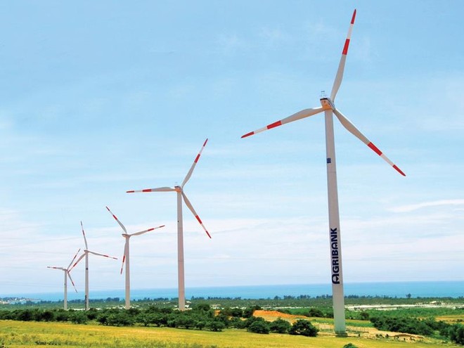 Các dự án điện gió trên bờ có suất Kl99ok phiên bản mới khoảng 2 triệu USD/MW và cần khoảng 14 năm để hoàn vốn. Ảnh: Lê Toàn