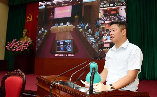 Giám đốc Sở Kế hoạch và Kl99ok phiên bản mới Hà Nội Nguyễn Mạnh Quyền