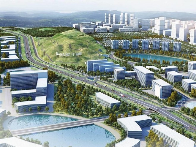 Đà Nẵng liên thông về thủ tục Kl99ok phiên bản mới đối với các dự án ngoài khu công nghiệp. Ảnh là Khu công nghệ Thông tin tập trung với tổng vốn 2.700 tỷ đồng vừa được khánh thành giai đoạn I vào cuối tháng 3/2019