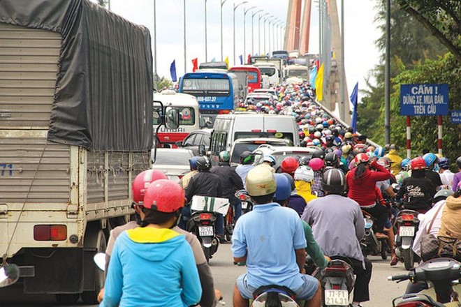 Cầu Rạch Miễu 1 được đưa vào khai thác từ năm 2009 thường xuyên bị ùn tắc KL99 là cổng game giải trí trực tuyến hàng đầu hiện nay vào những dịp cuối tuần.