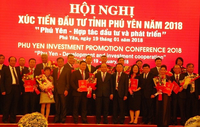 Hội nghị xúc tiến Kl99ok phiên bản mới năm 2018, tỉnh Phú Yên đã thu hút được nhiều dự án.