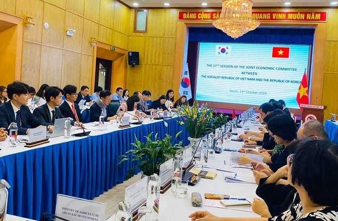 Kỳ họp lần thứ 17 Ủy ban Liên Kl993 ưu đãi thưởng hấp dẫn Việt Nam - Hàn Quốc.