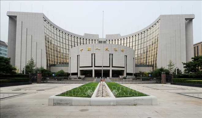 Trụ sở Link Vào Nhà Cái KL99 COM Tặng +199k Nhân dân Trung Quốc (PBoC) tại Bắc Kinh. Ảnh: AFP/TTXVN
