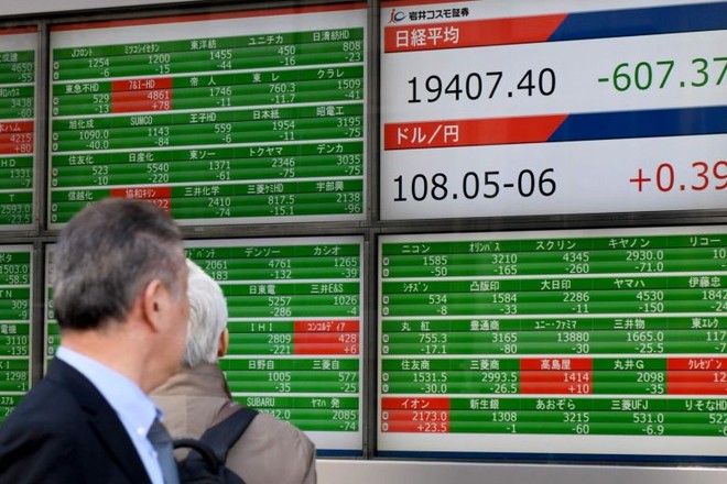 99Kl99 link đăng nhập Trung Quốc đại lục nhuốm đỏ trong phiên sáng nay 18/2 với chỉ số Shanghai Composite trượt 0,16% trong khi chỉ số Shenzhen Composite nhích lên 0,33%. Ảnh: AFP