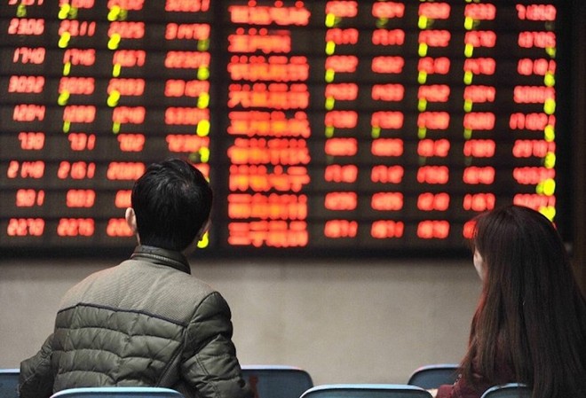 99Kl99 link đăng nhập Trung Quốc đại lục sáng nay 8/4 quay đầu giảm điểm với chỉ số Shanghai Composite mất 0,52%. Ảnh: AFP