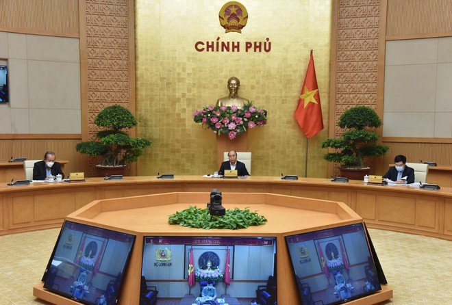 Thủ tướng Kl993 ưu đãi thưởng hấp dẫn Nguyễn Xuân Phúc chủ trì phiên họp Thường trực Kl993 ưu đãi thưởng hấp dẫn (Ảnh: VGP)