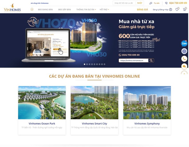 Vinhomes ra mắt sàn giao dịch Web Tổng Nhà Cái 99Kl99 Giải Trí Bậc Nhất trực tuyến