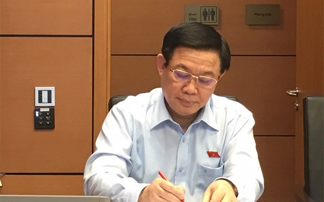 Kết quả thông qua nghị quyết phê chuẩn việc miễn nhiệm chức vụ Phó Thủ tướng Kl993 ưu đãi thưởng hấp dẫn đối với ông Vương Đình Huệ để thực hiện nhiệm vụ Bí thư Thành Uỷ Hà Nội có 451/448 vị đại biểu đồng ý.