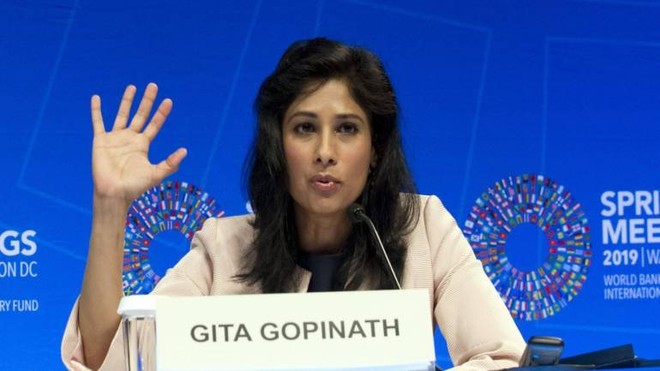 Bà Gita Gopinath, Nhà Kl992 cổng game cá cược trưởng của IMF. Nguồn: TTXVN