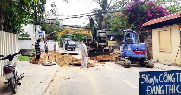 Thi công dự án Dự án cải thiện môi trường nước phía Đông (Quận Sơn Trà) bằng nguồn vốn Kl99ok phiên bản mới công